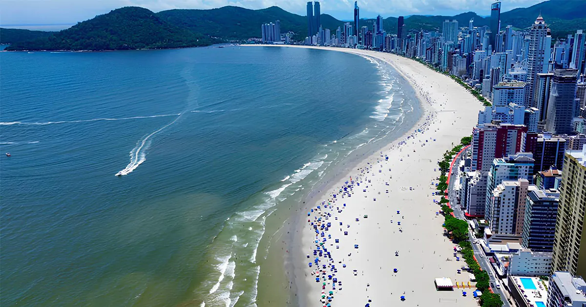 Praia Central de Balneário Camboriú